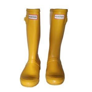 Big Kids Original Gloss Rain Boots - Yellow